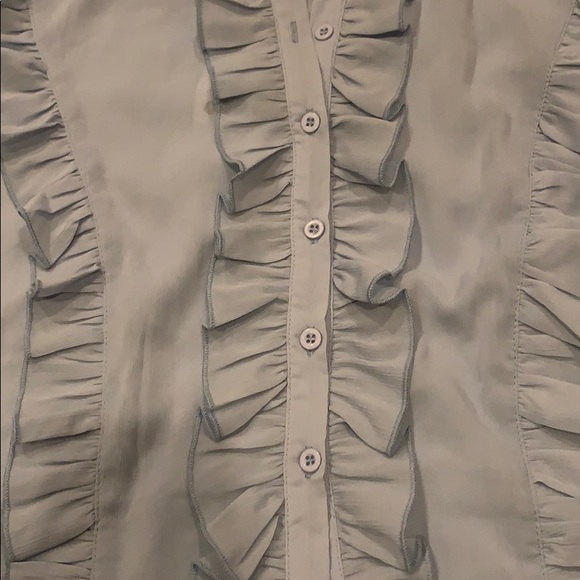 Cropped Ruffle Blouse - Picture 2 of 2